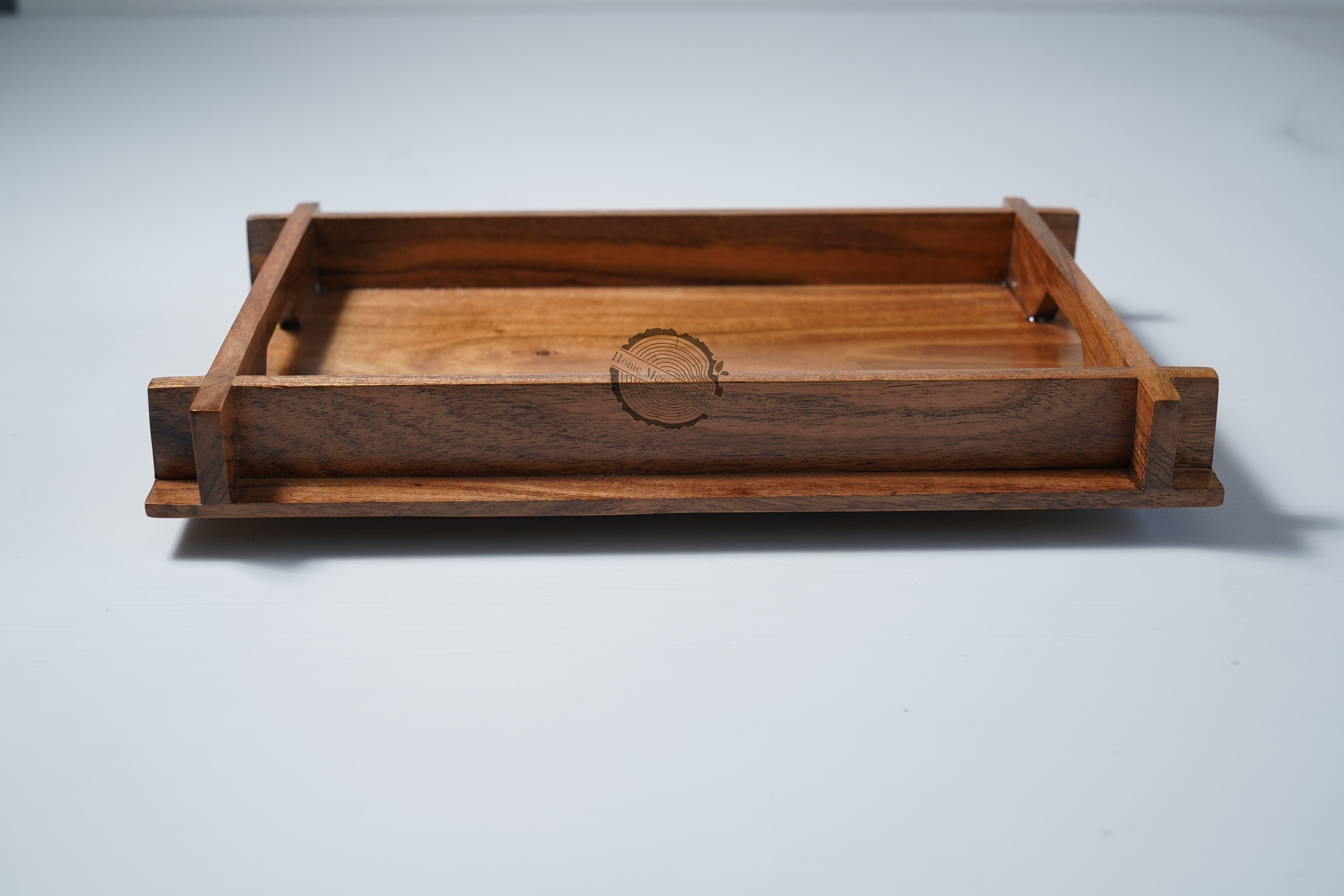 Wooden serving tray, Decorative Rustic Wood,Home Decor - Farmhouse Tray - Decorative Wood Tray - Decorative Wood Ottoman Tray - New Home Gift